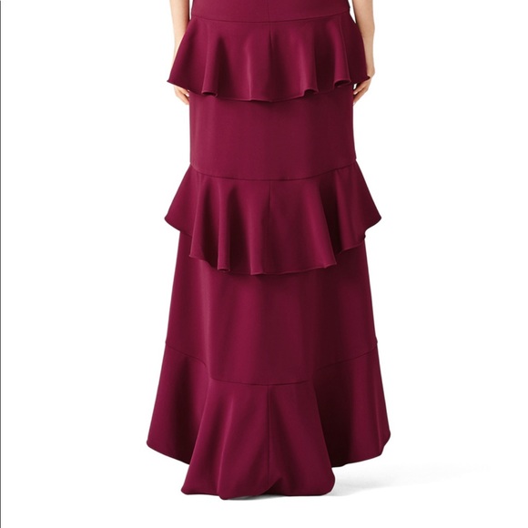 Jay Godfrey Plum June Gown - Picture 7 of 15